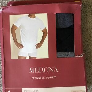 Merona Men's Crewneck T-Shirts - White, Black, and Gray